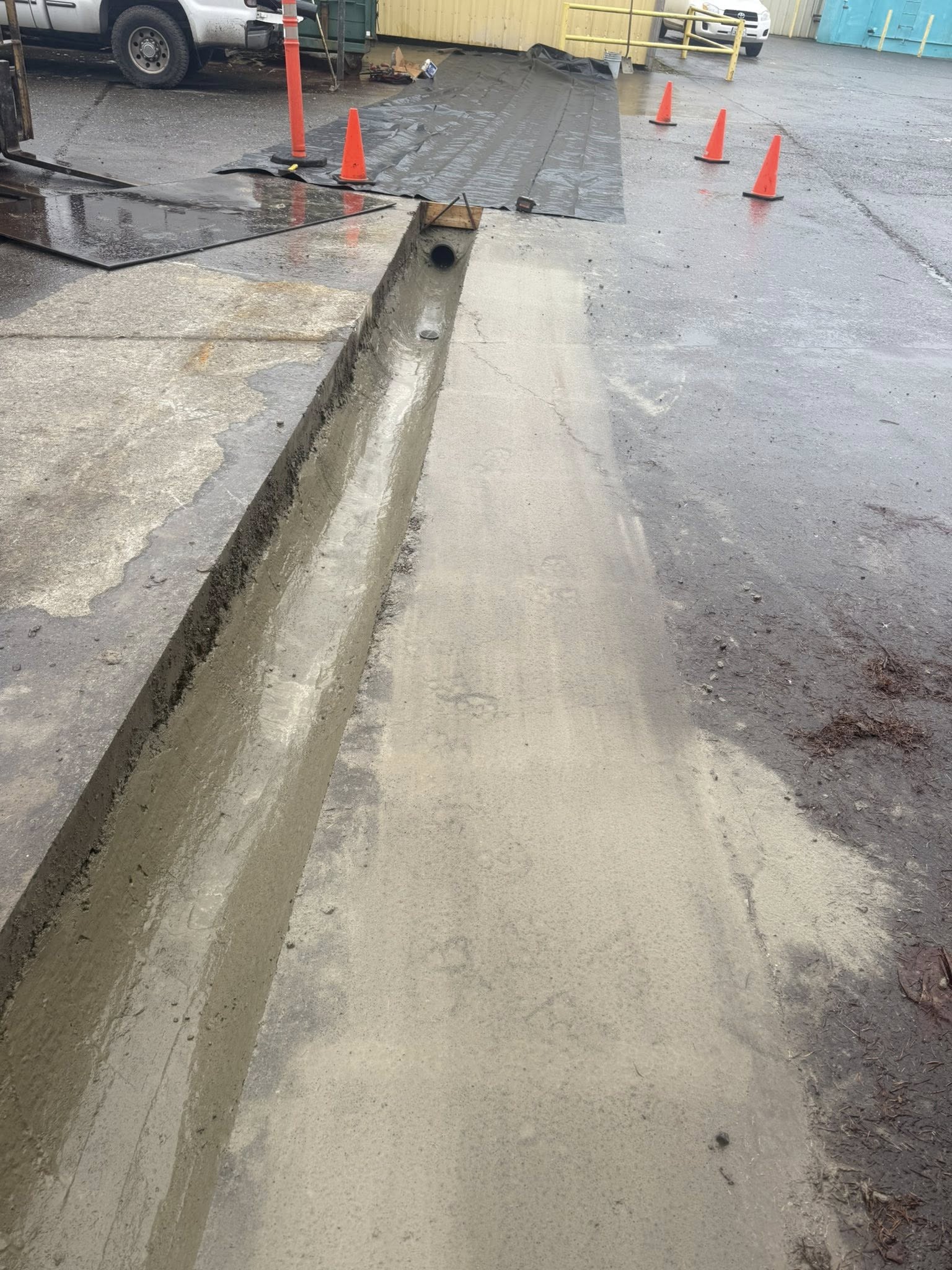 Concrete restoration project